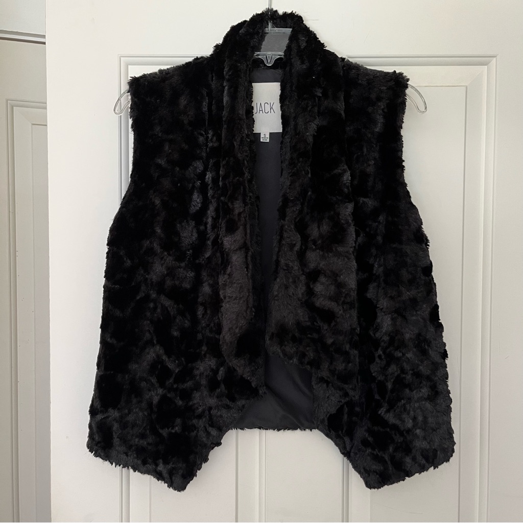 Jack Faux Fur Vest S